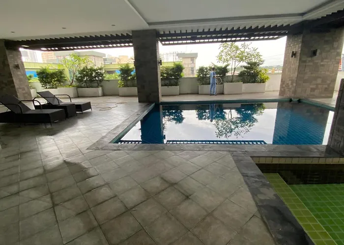 Aparthotel Edsa Heights Unit 3405 Cozy One Bedroom Penthouse Unit 4*